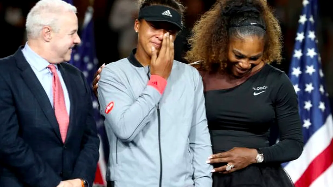 Ireal! Naomi Osaka, victimă colaterală, prinsă în cea mai stânjenitoare ceremonie de premiere. Lacrimi pentru campioană, huiduieli de la public. Prima reacție a Serenei Williams