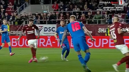 Deian Sorescu, adio FCSB după eroarea de la golul Rapidului? Faza care ar putea semna sentința fundașului dreapta: ce au spus comentatorii meciului în direct! | VIDEO