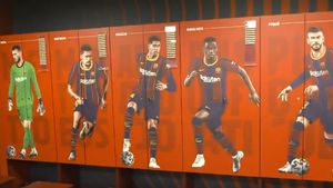 Cum arată vestiarul Barcelonei înainte de meciul cu Real Madrid! Surpriza uriașă pentru catalani la „El Clasico” | VIDEO