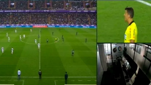 VIDEO | Faza zilei vine de la meciul lui Real Madrid! Centralul partidei aștepta decizia VAR pentru a anula un gol, dar în cameră nu era nimeni