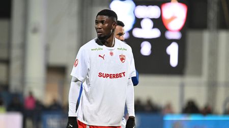 Situație tensionată cu contractul lui Kennedy Boateng. Anunț după Dinamo - Craiova: „E caz închis!”