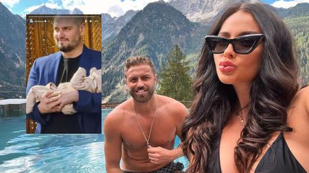 Cristi Pulhac și soția Raluca, în culmea fericirii! Fostul fotbalist și-a botezat copilul: „Suntem super încântați!” | FOTO