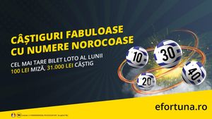 Așa se fac banii de Crăciun cu loteriile Fortuna: 4 numere câștigătoare pentru 31.000 de lei!