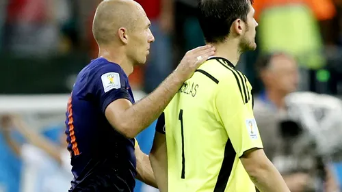 Casillas cere iertare fanilor după meciul cu Olanda: 
