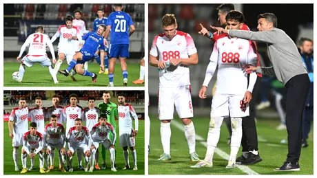 Ovidiu Burcă, impresionat de jucătorii săi utilizați în meciul cu ”FC U” Craiova: ”Sunt mândru.” Antrenorul nu știe când Dinamo va reveni cu jocurile de acasă la București