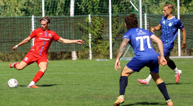 Amical spectaculos între Concordia Chiajna și Steaua. S-au marcat cinci goluri în testul de pe terenul ilfovenilor