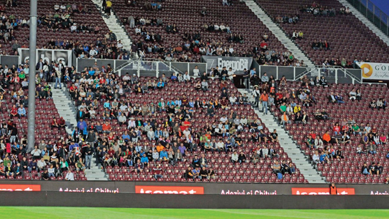 Au rămas și fără fani!** Clujenii plătesc scump lipsa de rezultate din startul sezonului! Cum va arăta stadionul din Gruia la meciul de Ligă