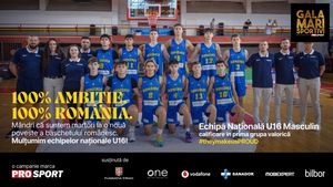 FR de Baschet, premiată la Gala Mari Sportivi 2024! Performanțe de excepție pentru naționalele de tineret