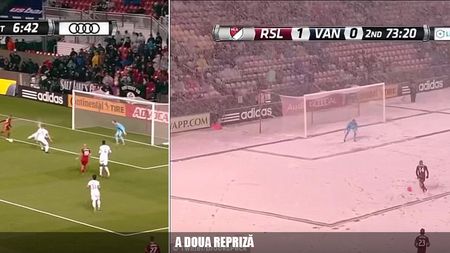 Asta înseamnă de fapt "două reprize diametral opuse". FOTO | Fotbalul oferă IMAGINEA SĂ‚PTĂ‚MÃ‚NII. "E cel mai nebun meci în care am jucat vreodată"