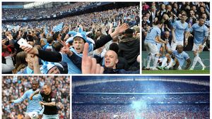 Manchester City e din nou campioană în Anglia. FOTO Cum a apărut Pantilimon la ceremonia de decernare a titlului
