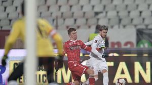 EXCLUSIV | Adiță Păun, pe modelul lui Cristiano Ronaldo + a explicat cum a gândit golul: "Nu mai aveam nicio șansă"