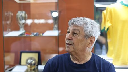 Ce cadouri i-au făcut Andrei Nicolescu şi Dan Şucu lui Mircea Lucescu. Antrenorul le-a primit la Muzeul Fotbalului