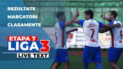 Etapa 7 Liga 3 | 23 de jocuri se dispută ACUM. 11 echipe sunt neînvinse în acest sezon, dar niciuna nu mai are punctaj maxim