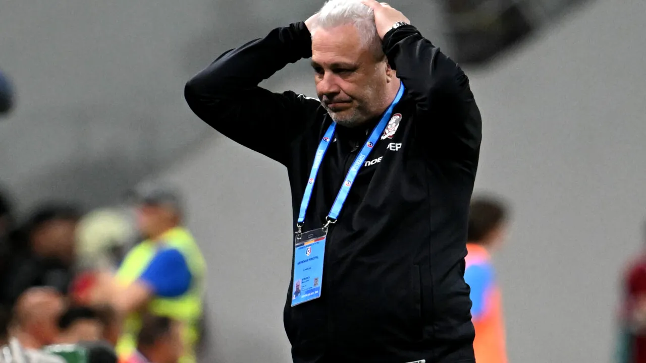 Lui Marius Şumudică i s-a făcut rău după umilința din Rapid – CFR Cluj 1-4. A chemat medicul la vestiar şi nu a vorbit la conferință