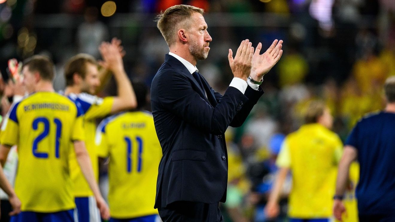 Graham Potter i-a ridicat în slăvi după Suedia - Tunisia 5-1 de la Cupa Mondială. „Fantastici!”