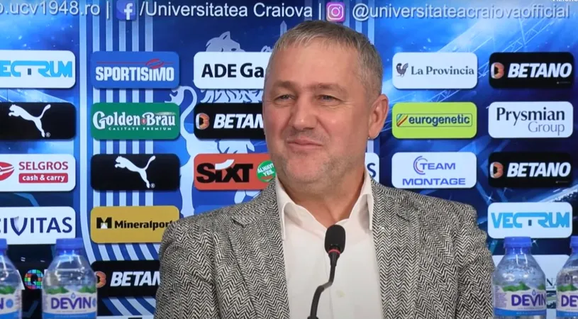 Mihai Rotaru vrea să facă o echipă stelară la Universitatea Craiova și a făcut ofertă pentru internaționalul român! Ce fundaș central vrea să aducă în Bănie