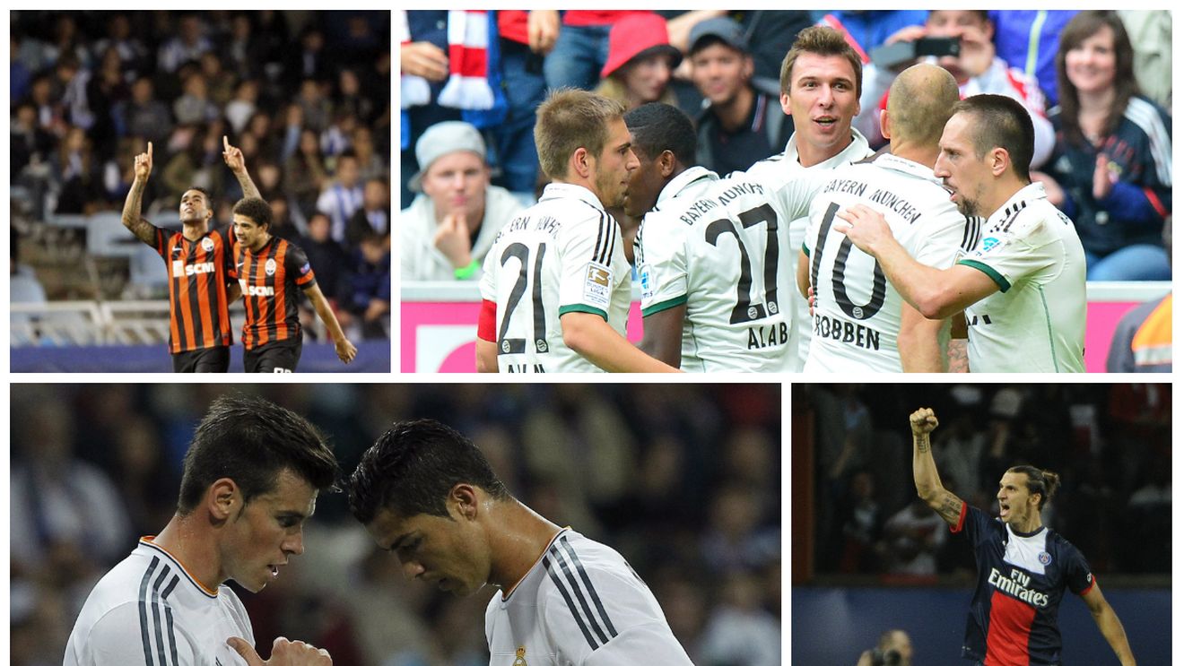 Seară nebună în a doua etapă a grupelor Ligii: Șahtior - United 1-1, City - Bayern 1-3, Juventus - Galatasaray 2-2. Vezi aici toate rezultatele