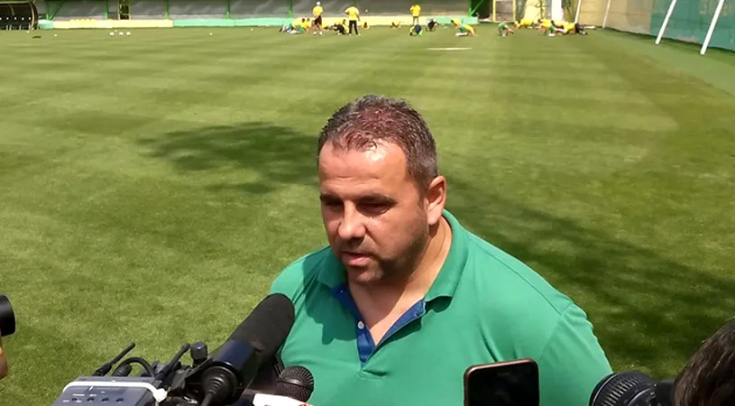 Alexandru Pelici, noul antrenor al echipei CS Mioveni.** 