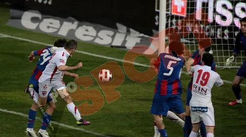 Centimetri puțini, victorii mari!** Steaua – Dinamo 0-1