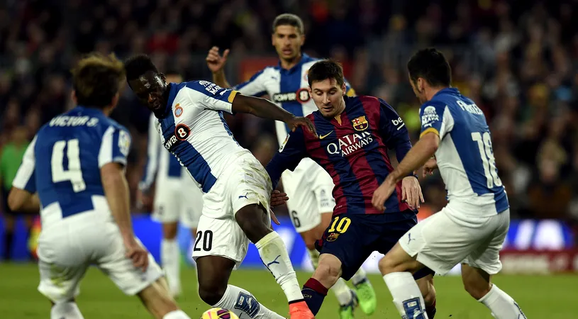 Messi a ridicat mănușa aruncată de Ronaldo. Argentinianul a câștigat de unul singur derby-ul cu Espanyol. Ce recorduri a mai stabilit