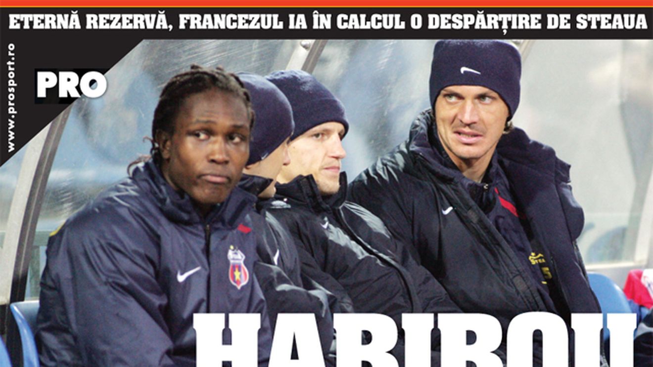 Habibou, sătul să fie rezervă