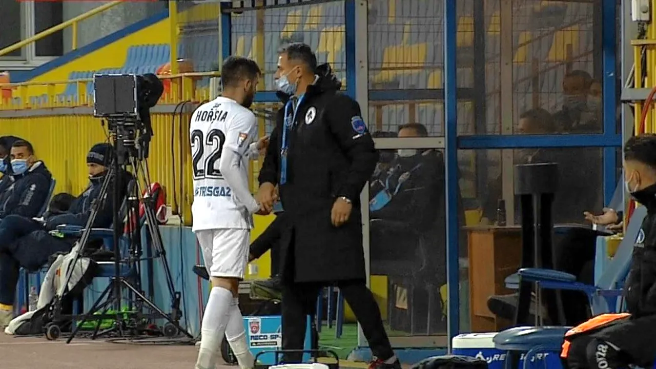 Ovidiu Horșia, prima reacție după momentul tensionat din meciul Gaz Metan - FC Botoșani: „Nu meritam să fiu schimbat”. Mesajul pentru Jorge Costa | EXCLUSIV