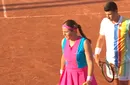Jelena Ostapenko, partener pe măsură la Roland Garros! Bărbatul s-a adaptat la stilul vestimentar al letonei | FOTO