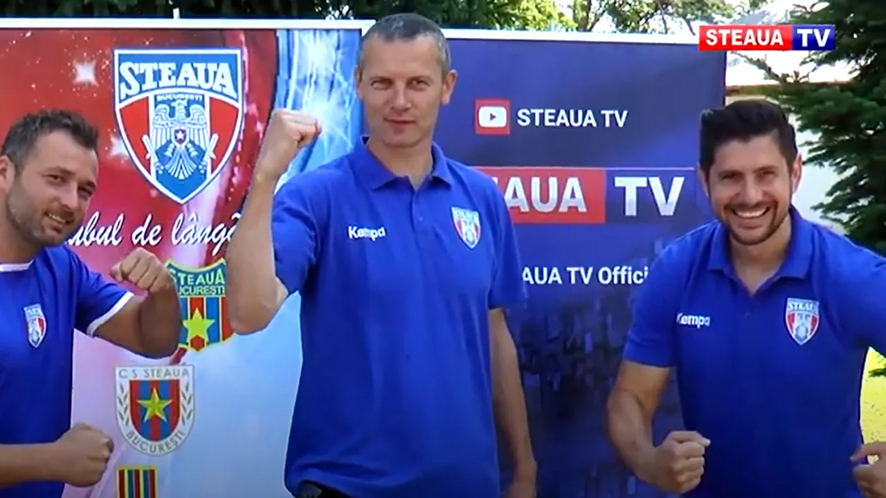 CSA Steaua, noutăți la echipa de handbal masculin! Antrenorul Sandu Iacob are trei colaboratori noi pe banca tehnică