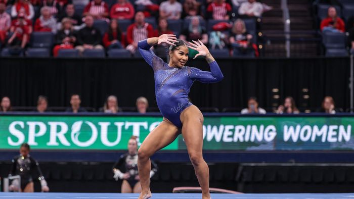 Jordan Chiles, gimnasta din SUA care vrea să-i ia cu orice preț medalia româncei Ana Bărbosu, desemnată „Femeia Anului” de prestigioasa publicație Times