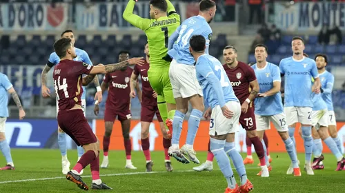CFR Cluj scapă de cel mai periculos jucător de la Lazio! Anunțul făcut de presa din Italia înaintea returului din 16-imile Conference League