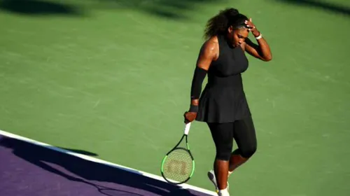 Serena Williams a sfidat pe toată lumea după înfrângerea de la Miami! Ce amendă riscă