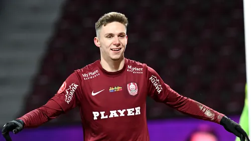 Surpriză cu transferul lui Louis Munteanu. Anunțul președintelui lui CFR Cluj: „Nu îl blocăm”