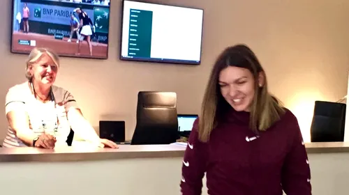 Simona Halep, numai un zâmbet la prima conferință de presă de la Roland Garros 2019. Trei momente care i-au luminat fața și un răspuns de neuitat: „Nu ți-e teamă?”