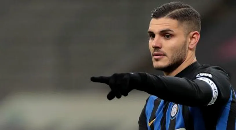 VIDEO | Fanii fluieră, Icardi răspunde: 