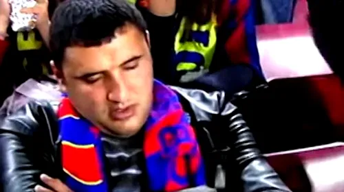 VIDEO SENZAȚIONAL** El este suporterul plictisit de Messi&Co! Meciurile BarÃ§elonei îi provoacă un somn adânc :)