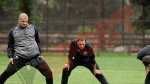 FOTO Boștină, primul antrenament cu "U" Cluj