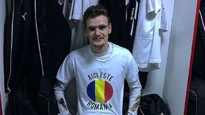 EXCLUSIV | "Aici este România". Povestea din spatele mesajului purtat de Gabi Deac la Sf. Gheorghe: "Nu-ți pică prea bine anumite lucruri. Îmi pare rău că n-am reușit să-l arăt"