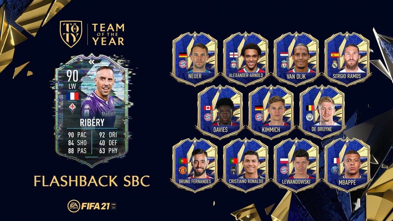 Flashback Franck Ribery în FIFA 21 | Cerințe SBC, recompense, data de expirare și ultimele știri despre noul card