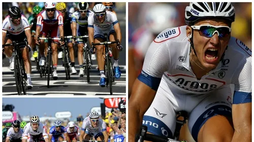LIVE BLOG Turul Franței – Racheta Cavendish la a 25-a victorie de etapă în Marea Buclă! Vântul a provocat haos în pluton! Lovitură de maestru a lui Contador în fața lui Froome! Valverde, ghinionistul zilei!
