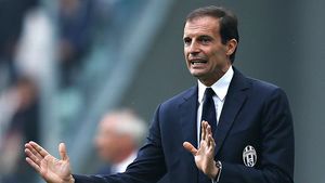 Reacția lui Allegri după primele goluri marcate de Ronaldo în Serie A: "Părea absolut disperat să înscrie!"