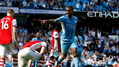 Arsenal, spulberată de Manchester City cu 5-0 în Premier League. Pep Guardiola și-a învins fără drept de apel fostul secund | VIDEO