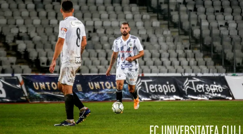 Gabi Tamaș a revenit printre titulari la ”U” Cluj. Ce spune despre victoria cu Turris Oltul, de când n-a mai jucat cu dureri, de ce nu era corect să fie convocat la națională și mesajul pentru tricolori