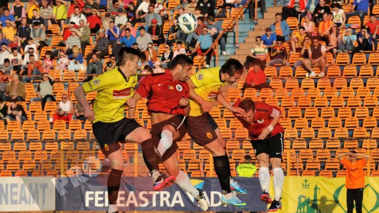 Avantaj pentru moldoveni!** Ceahlăul - "U" Cluj 2-1