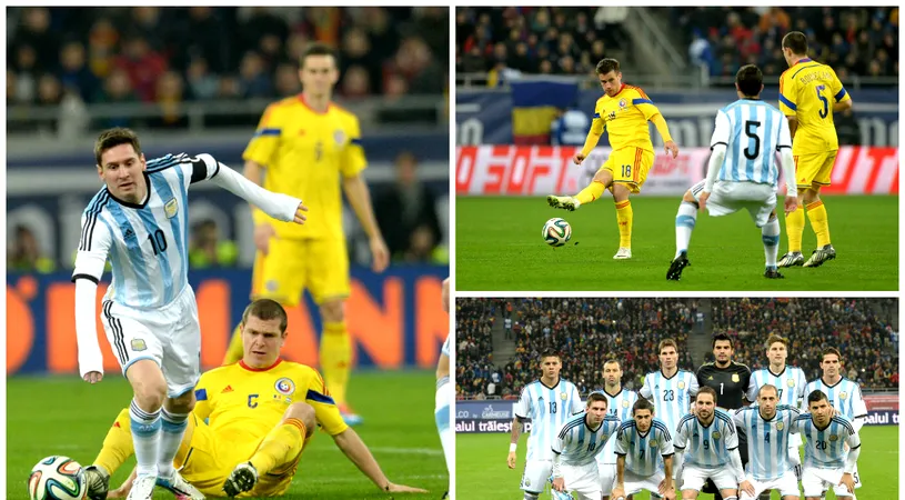 Egali cu Messi, speranțe pentru Euro. România - Argentina 0-0