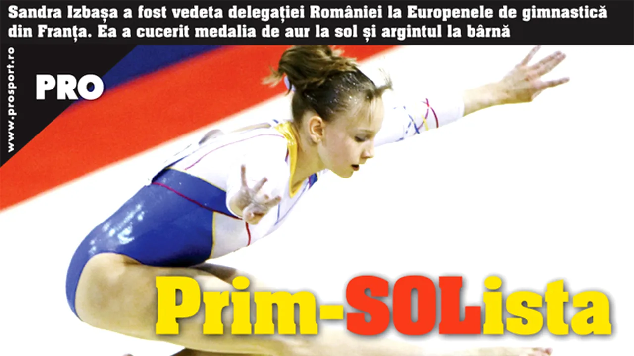 Izbașa, prim-SOLista Europei