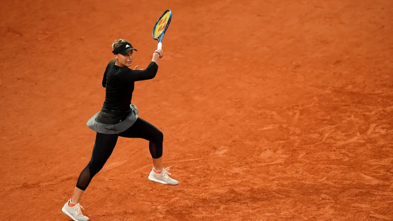 Ana Bogdan, eliminată de Sofia Kenin în turul 2 la Roland Garros! Românca a început entuziasmant, dar n-a rezistat în faţa campioanei de la Australian Open
