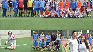 Galerii înfrățite la Iași! Suporterii mai multor echipe din țară și din Chișinău și-au dat întâlnire la turneul "Old Boys Politehnica Iași 1945"