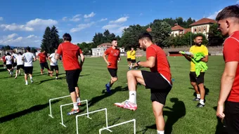 AFC Câmpulung Muscel rămâne în joc de glezne pentru Liga 2. A disputat un amical puternic, cu CFC Argeș