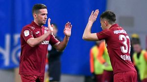 Alex Chipciu, în formă maximă după primul titlu luat cu CFR Cluj: „I-am spus soției să ia mai multe șampanii înainte de meci! După al treilea gol, cred că am plâns pe teren”