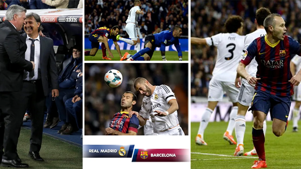 LIVE BLOG. El Clasico: Real Madrid - Barcelona 3-4. O nebunie de meci. Messi a adus victoria Barcei cu o triplă istorică. Lupta pentru titlu e relansată